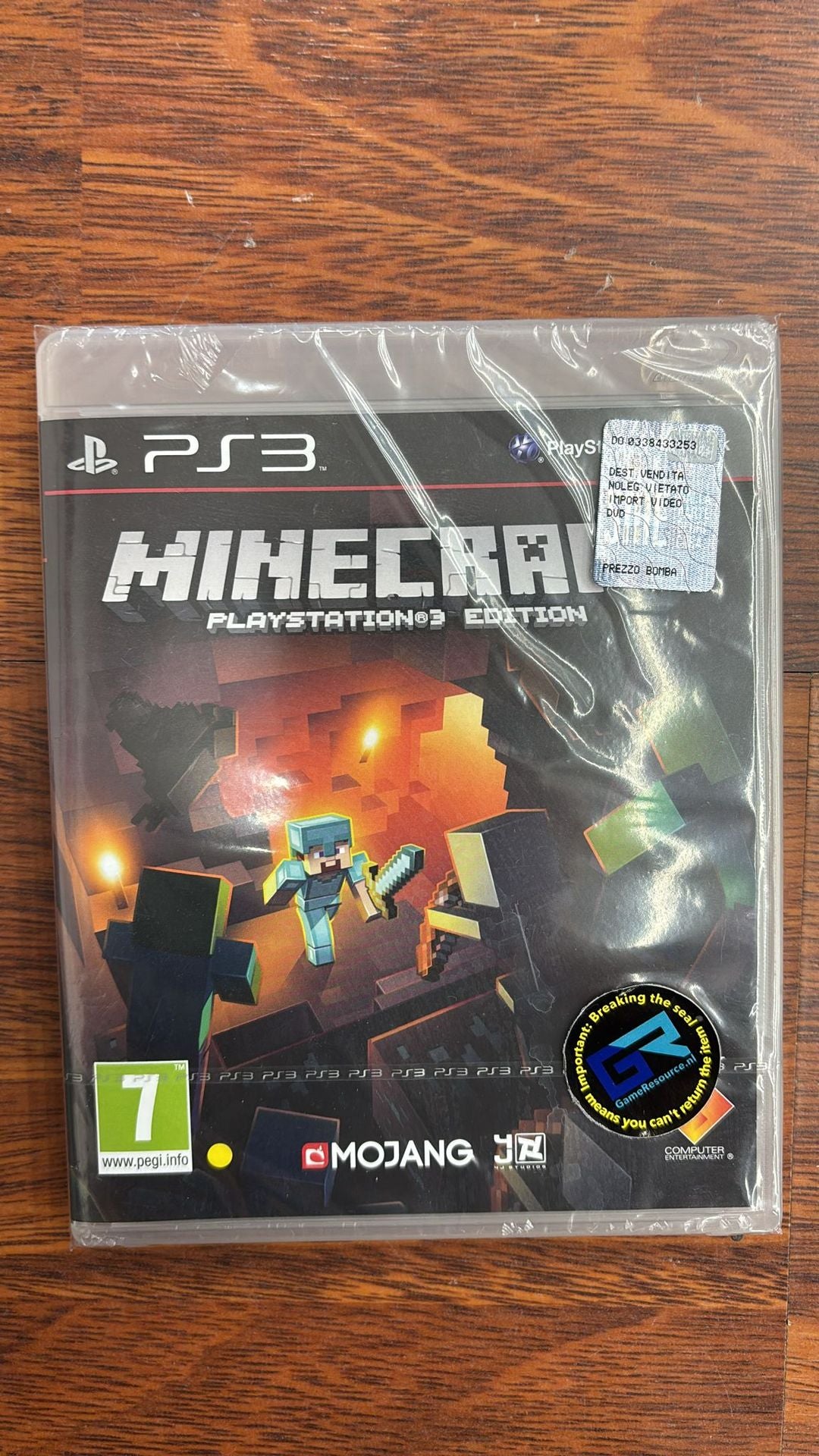 MINECRAFT PS3 UK