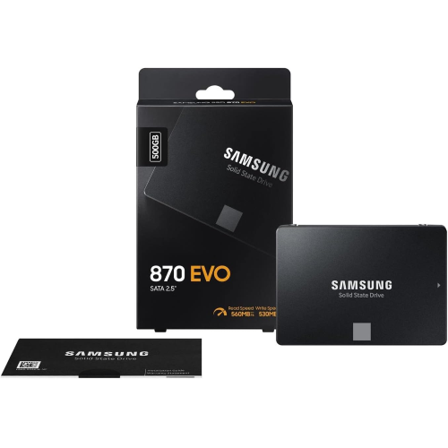SAMSUNG SSD 870 EVO PCLE 3.0 SATA 2.5 500GB MZ-77E500 USATO