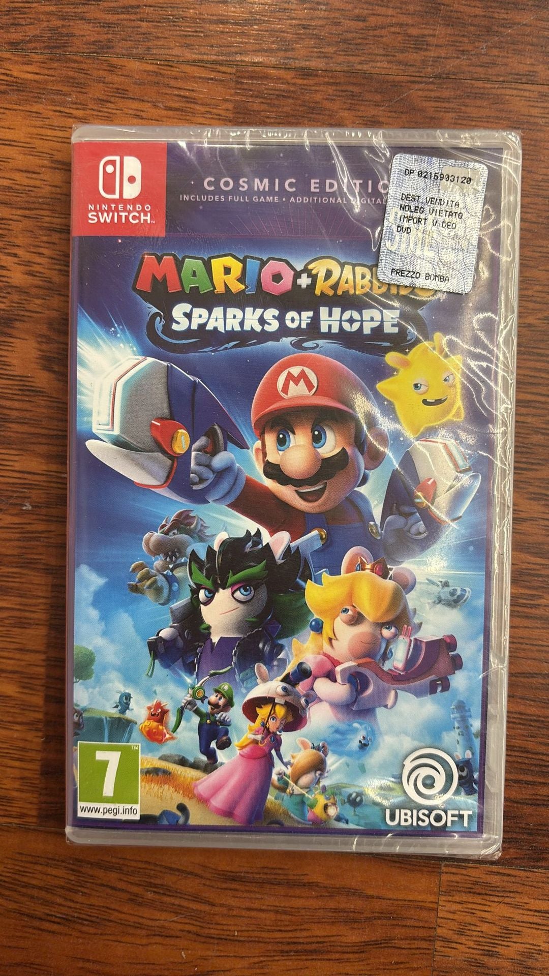 MARIO + RABBIDS SPARKS OF HOPE COSMIC EDITION SWITCH PL/CZ/SL/HU