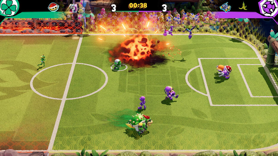 MARIO STRIKERS BATTLE LEAGUE FOOTBALL SWITCH UK