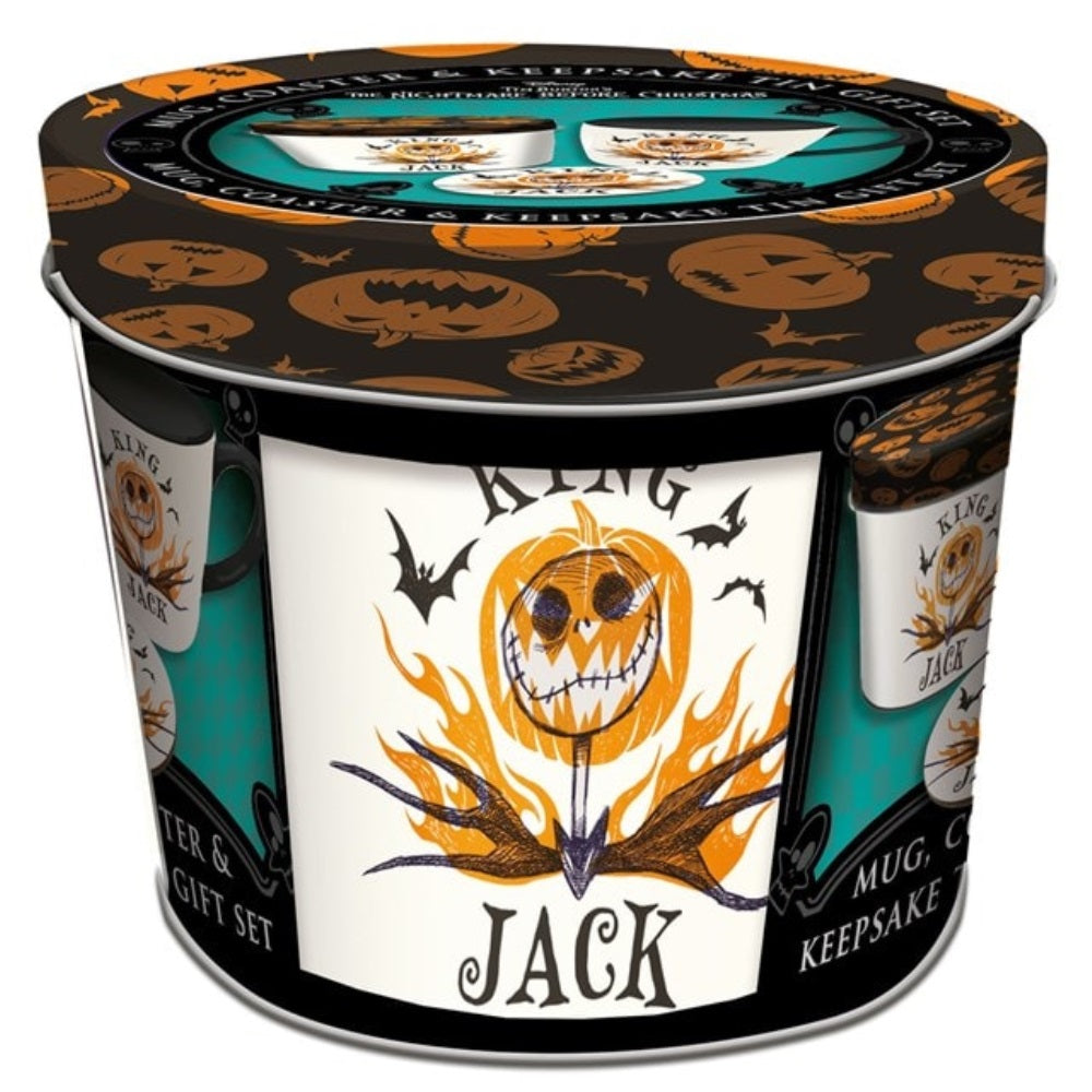 Gift Set Box In Metallo The Nightmare Before Christmas King Jack - Gp86453