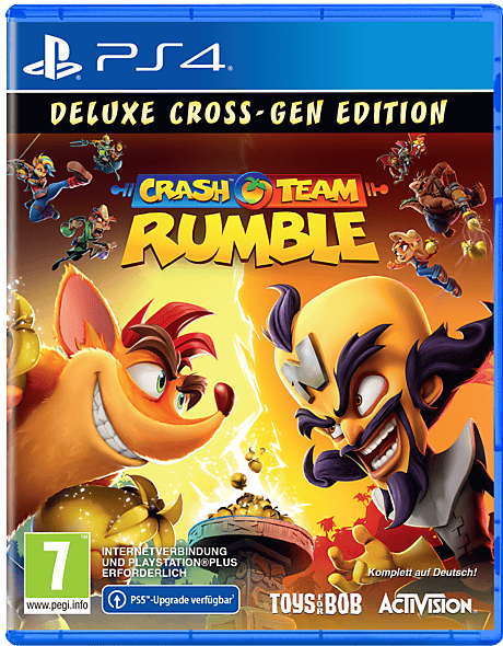 Crash Team Rumble Deluxe Cross - Gen Edition PS4/PS5 De Usato