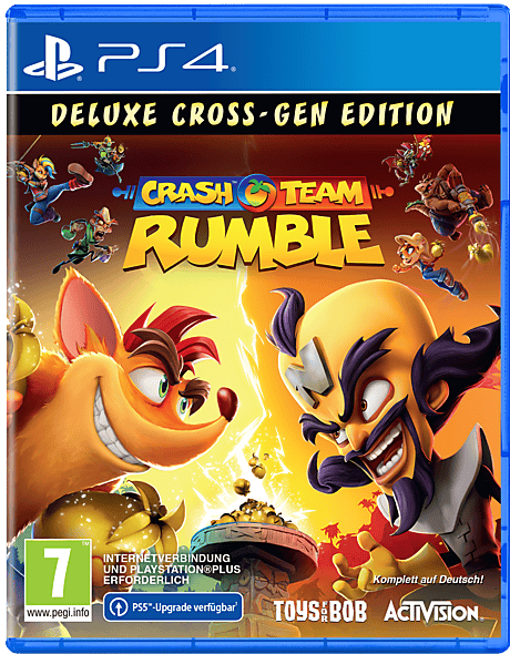 CRASH TEAM RUMBLE DELUXE CROSS - GEN EDITION PS4/PS5 DE USED