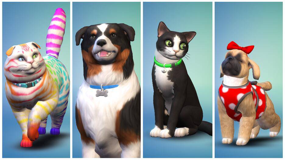 THE SIMS 4 CATS AND DOGS PS4 SV/FI/DA/NO