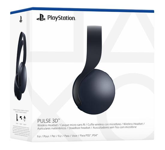 Cuffie Sony Wireless Pulse 3D PS4/PS5 Midnight Black Usato2