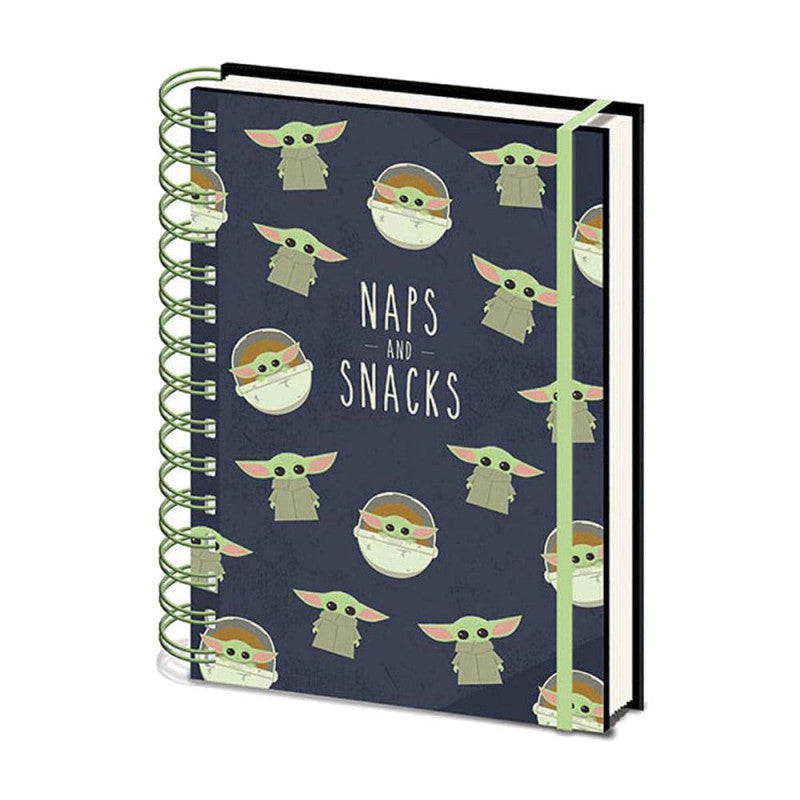 Quaderno A5 Star Wars The Mandalorian Naps And Snacks - Sr73254