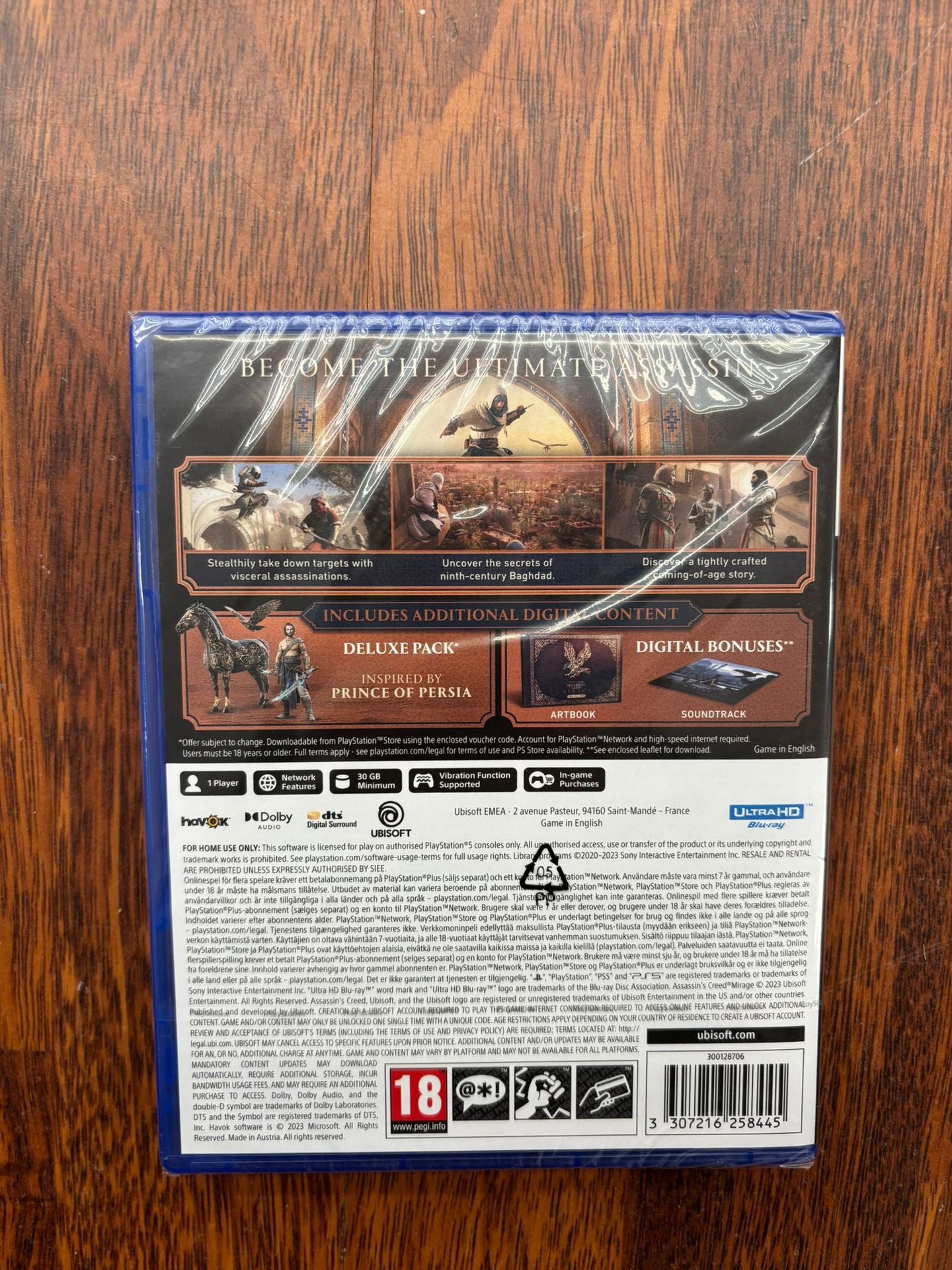 ASSASSIN'S CREED MIRAGE DELUXE EDITION PS5 UK