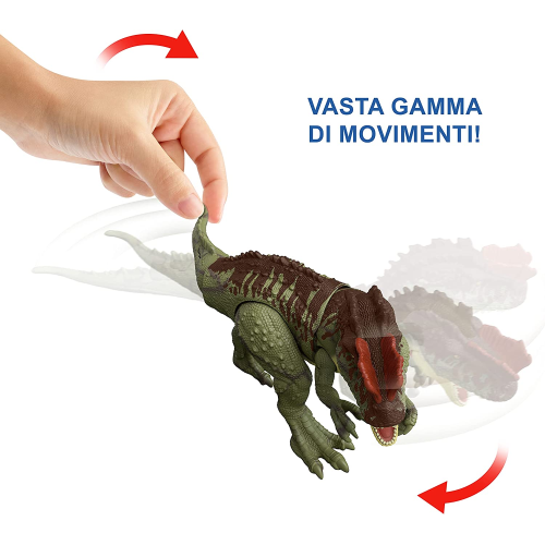 MATTEL JURASSIC WORLD MEGA ACTION YANGCHUANOSAURUS