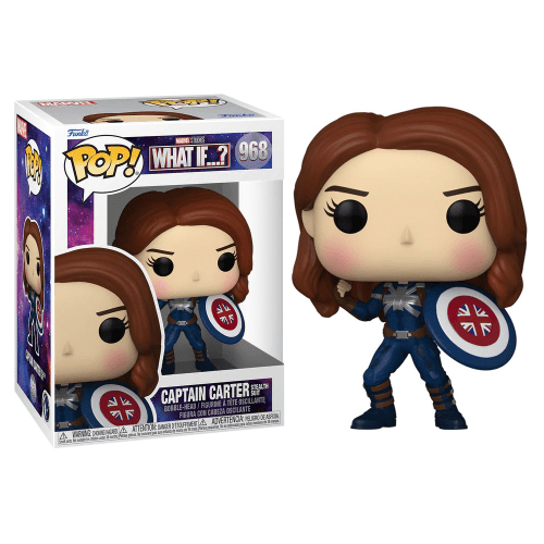 FUNKO POP MARVEL WHAT IF...? 968 -CAPTAIN CARTER STEALTH SUIT