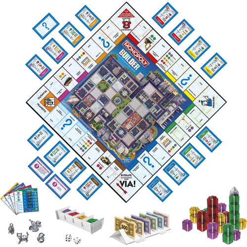 HASBRO MONOPOLY BUILDER BOARD GAME