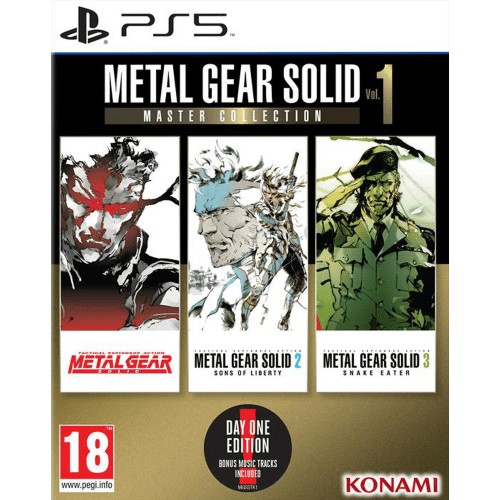 Metal Gear Solid Master Collection Vol.1 Dayone Edition PS5 UK Usato