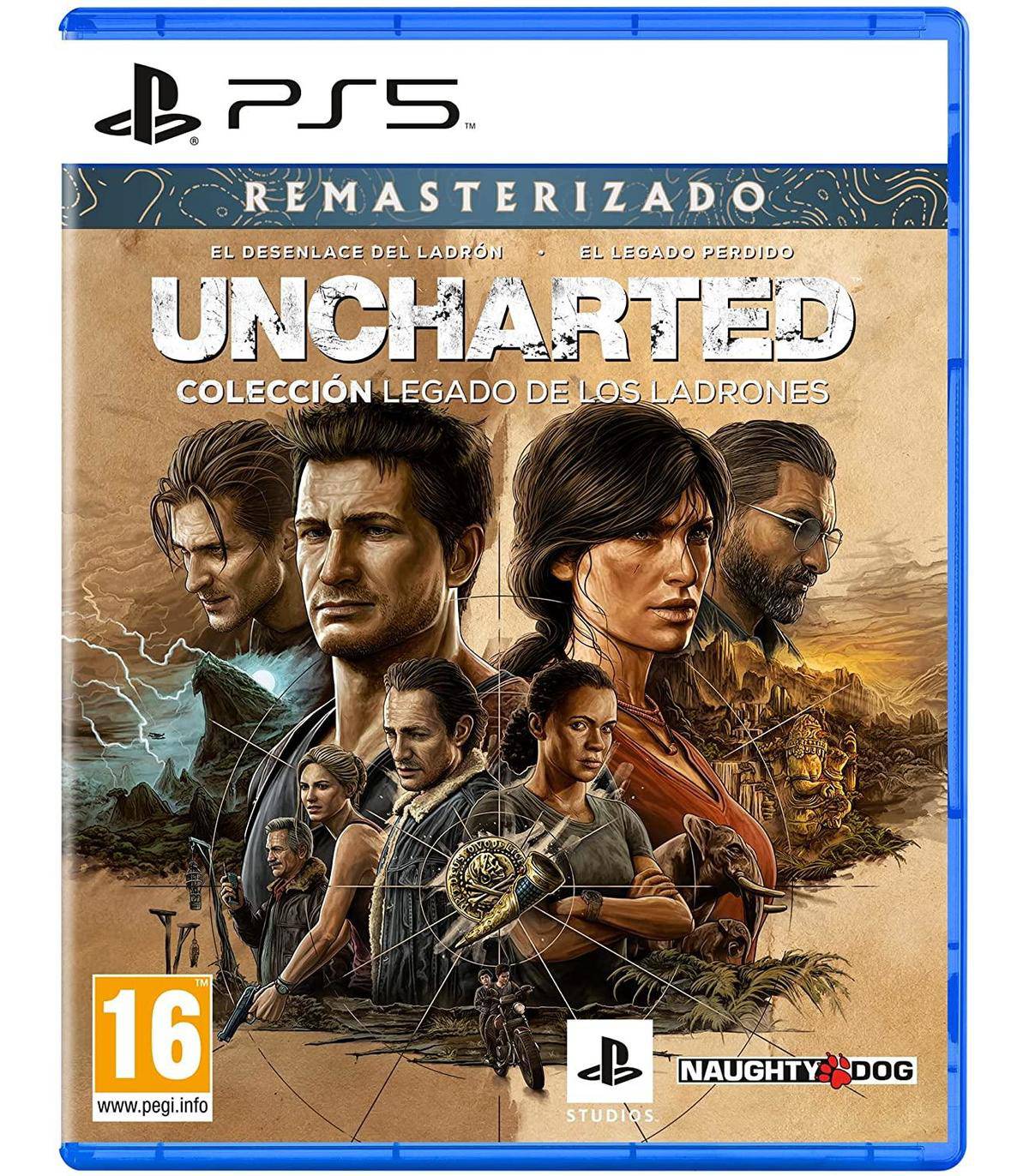 UNCHARTED LEGACY OF THIEVES COLLECTION PS5 ES