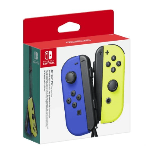 JOY-CON PAIR BLUE/NEON YELLOW SWITCH PAIR