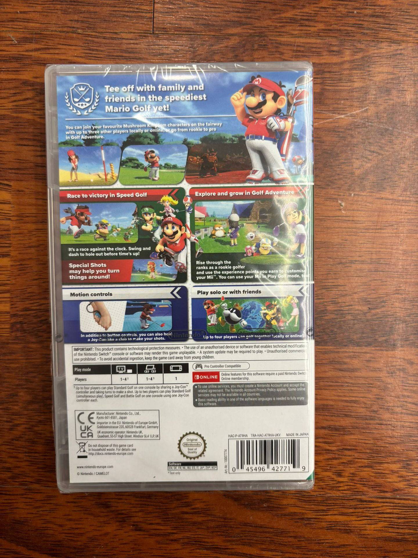 Mario Golf Super Rush Switch UK