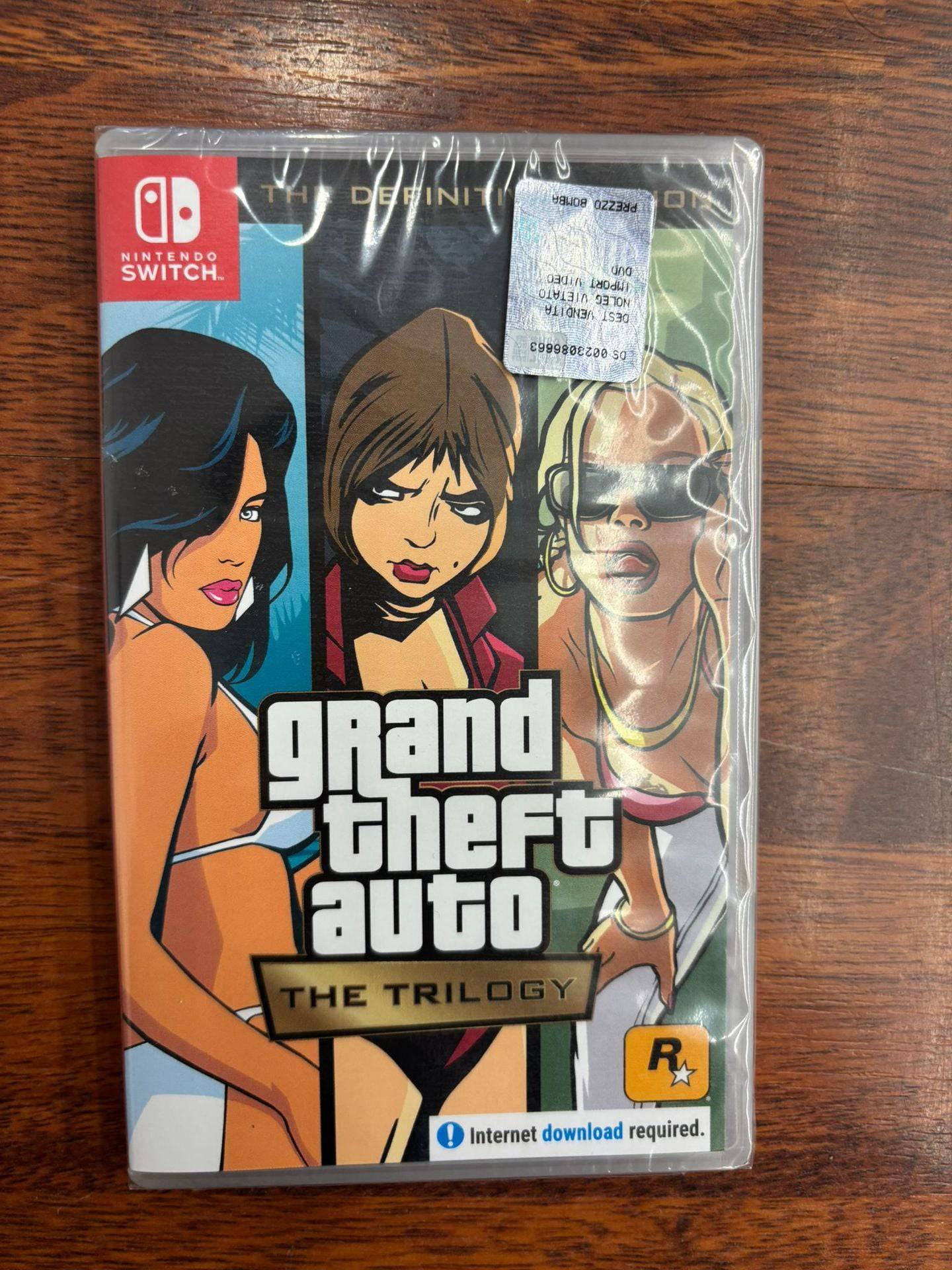 Grand Theft Auto (Gta) The Trilogy The Definitive Edition Switch UK