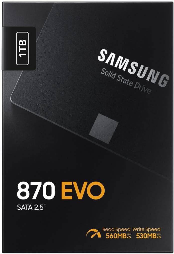 Samsung Ssd 870 Evo Sata 2.5 1Tb Mz-77E1T0B