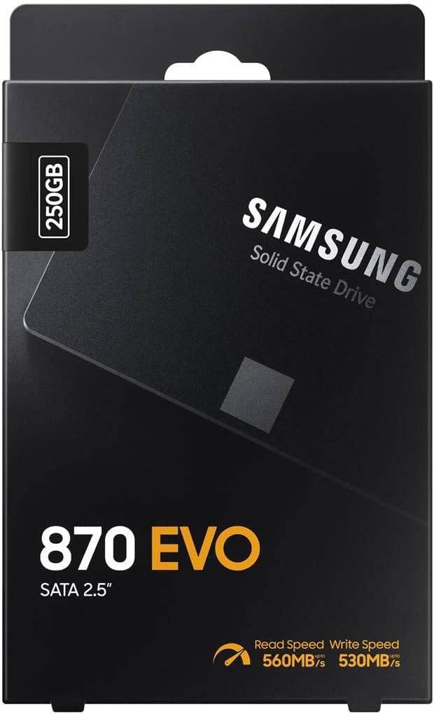 Samsung Ssd 870 Evo Sata 2.5 250Gb Mz-77E250B