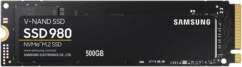 Samsung Ssd 980 Pcie 3.0 Nvme M.2 500Gb Mz-V8V500Bw