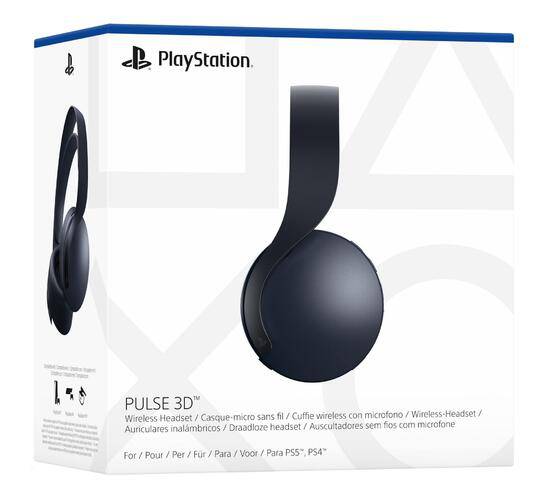 SONY WIRELESS PULSE 3D HEADPHONES PS4/PS5 MIDNIGHT BLACK