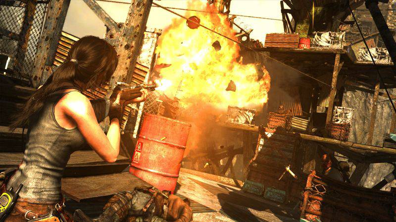 Tomb Raider Definitive Edition PS4 UK Usato