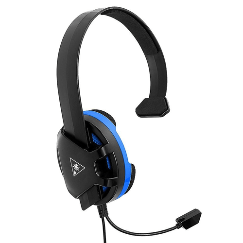 Mono Cuffia Turtle Beach Wired Recon Chat Headset Tbs-3345-02 PS4 One Cellullare Pc Black