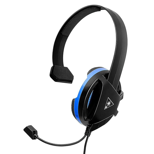 Mono Cuffia Turtle Beach Wired Recon Chat Headset Tbs-3345-02 PS4 One Cellullare Pc Black