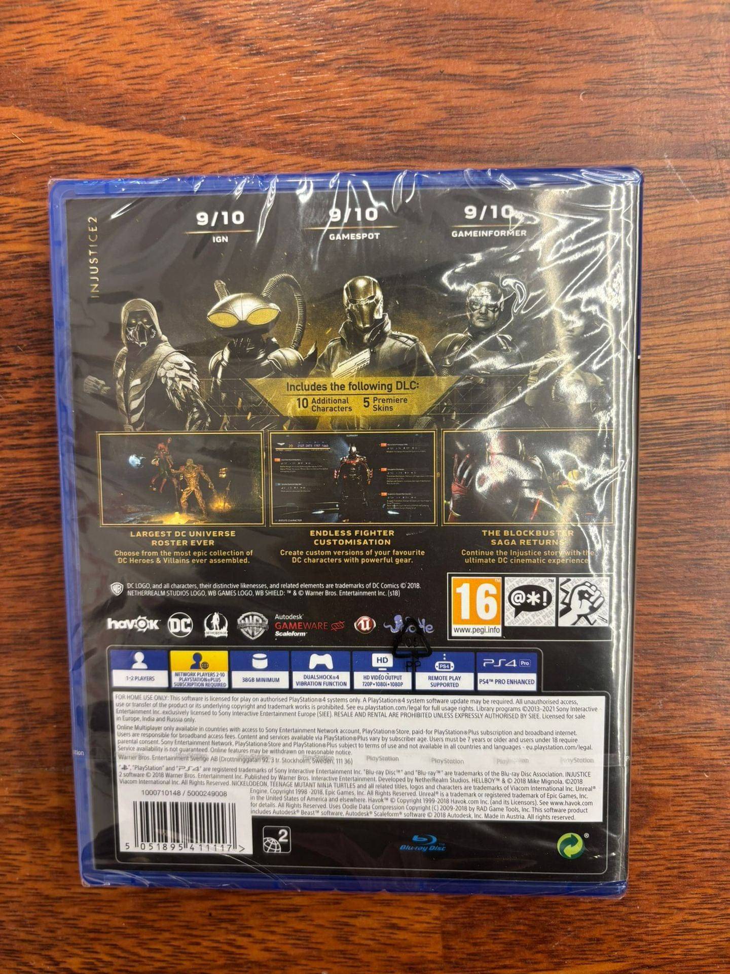 Injustice 2 Legendary Edition PS4 UK