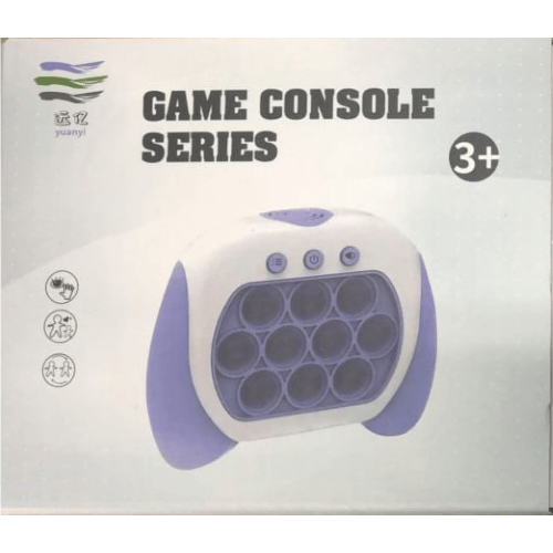 ELECTRIC POPP IT WITH LIGHTS AND SOUNDS - GAME CONSOLE SERIES PURPLE